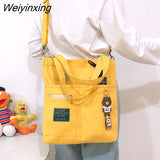 Weiyinxing Bag Female Student Messenger Versatile Single Shoulder Bag Large Capacity Handbag Portable And Versatile School Bag
