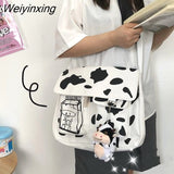 Weiyinxing Print Crossbody Bag For Women Nylon Waterproof Shoulder Purse Messenger Bag Lightweight Pocketbooks
