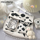 Weiyinxing Print Crossbody Bag For Women Nylon Waterproof Shoulder Purse Messenger Bag Lightweight Pocketbooks