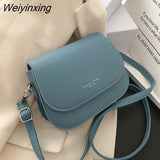 Weiyinxing Trend Crossbody Bags for Women Solid Wild Flap Shoulder Bag Lady Designer Small Women's Handbags and Purses New Fashion