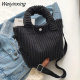 Weiyinxing Women's Bag Autumn Winter New Soft Handbags Cute Totes Fashion Casual Female Crossbody Shoulder Tote Bags for Women