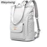 Weiyinxing Women's Backpack 2023 Travel Large Backpack Handbag Schoolbag For Girls Women's Black Bag Female Shoulder Back Mochila