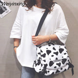 Weiyinxing Print Crossbody Bag For Women Nylon Waterproof Shoulder Purse Messenger Bag Lightweight Pocketbooks