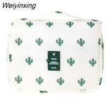 Weiyinxing Quality Women Makeup Bags Travel Cosmetic Bag Toiletries Organizer Waterproof Storage Neceser Hanging Bathroom Wash Bag