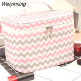 Weiyinxing Women Cosmetics Makeup Bag Large Capacity Toilet Travel Bag Organizer Boxes Zipper Bag Beauty Makeup Pouch Waterproof