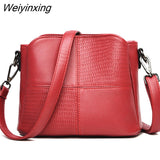 Weiyinxing Designer Handbags Women Shoulder Crossbody Bags PU Leather Ladies Messenger Bags Retro Small Handbags Bags for Women