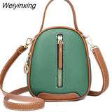 Weiyinxing Women's Bag 2023 Trend Small Messenger Crossbody Shoulder Bag Leather Luxury Brand Portable Lady Mobile Phone Handbag Purse 0409