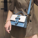 Weiyinxing Female Casual Tote Bag 2023 Fashion New High Quality Pu Leather Women's Designer Handbag Rivet Shoulder Messenger Bags