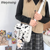Weiyinxing Print Crossbody Bag For Women Nylon Waterproof Shoulder Purse Messenger Bag Lightweight Pocketbooks