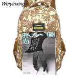 Weiyinxing Backpack Large Capacity 50L Outdoor Backpack Travel Mountaineering Bag Waterproof High Quality Camouflage Backpack