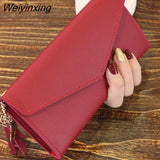 Weiyinxing Women Wallet Fashion Wallets Multifunction PU Leather Women's Long Design Purse Female Card Holder Long Lady Clutch Purse