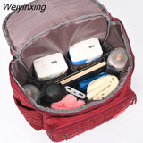 Weiyinxing Bag Large Capacity Mommy Travel Bag Multifunctional Maternity Mother Baby Stroller Bags Baby Bottle Insulation Bag