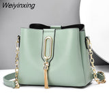 Weiyinxing bag Single small shoulder bag female 2023 trend handbags new net designer women luxury fashion versatile messenger bags
