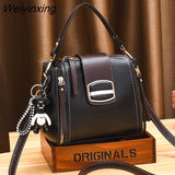 Weiyinxing New Fashion Luxury Designer Handbag Brand Solid color Leather Shoulder Bags Casual Tote Bag Crossbody Bags For Women