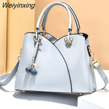 Weiyinxing Brand Handbags for Women Luxury Designer Tote Bags Pu Leather Shoulder Crossbody Bags Women's Hand Messenger Bags