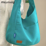 Weiyinxing Design Versatile Bag College Student Class Single Shoulder Bags Large Capacity Tote Bag 418-2