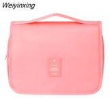 Weiyinxing Quality Women Makeup Bags Travel Cosmetic Bag Toiletries Organizer Waterproof Storage Neceser Hanging Bathroom Wash Bag