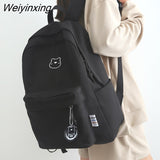 Weiyinxing Fashion College School Bag Waterproof Nylon Women Backpack Female Cute Leisure Travel Shoulder Bag For Teenage Girls Bookbag
