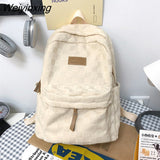 Weiyinxing Product Fashion Schoolgirl Plaid Style Backpack Korean Japanese Handiness Schoolbag Nylon Waterproof Travel Pack Bag