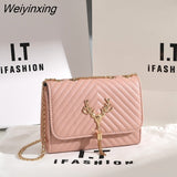 Weiyinxing Handbags for Women Bag 2023 Trend Brands Luxury Designer Handbag Female Shoulder Messenger Bag Clutch Crossbody Bags