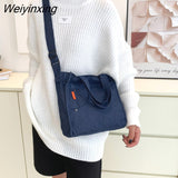 Weiyinxing Jeans Handbags Denim bag Luxury Tote For Women 2023 Autumn And Winter Shoulder Bag Denim Crossbody Women Handbag and Purse