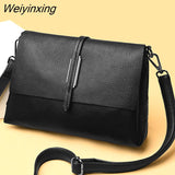 Weiyinxing Genuine Leather Handbags Women's Bag Designer Cowhide Crossbody Bags Fashion Women Shoulder Bag High Quality Ladies Totes