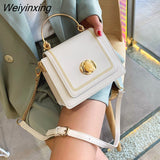 Weiyinxing Leather Handbags for Women Handle Bag Ladies Phone Purses Underarm Crossbody Bags Shoulder Bag Messenger Female Totes