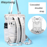 Weiyinxing Women's Backpack 2023 Travel Large Backpack Handbag Schoolbag For Girls Women's Black Bag Female Shoulder Back Mochila