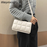 Weiyinxing Women's Bag Autumn Winter New 2023 Female Literary Single-Shoulder Bag Minority Design Cross-Body Bag Trend Women's Bag Bolsos