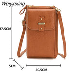 Weiyinxing Women's Fashion Bags 2023 Crossbody Cell Phone Bag Shoulder Bags Ladies Card Hold Purse Clutch Handbags Phone Wallet Luxury Bags