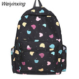 Weiyinxing Cute Cartoon Printing Girl Travel Book Bag Trendy Women Laptop Leisure School Bags Female Fashion College Backpack Kawaii