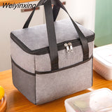 Weiyinxing Portable Lunch Bag Cationic Large Thermal Insulation Bag Ice Bag Thickened Large-capacity Lunch Box Bag Picnic Bag