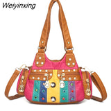 Weiyinxing Handbags Women Bags Designer Small Ladies Crossbody Female Shoulder Bag Fashion PU Leather Messenger Bag Casual Tote Bags