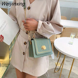 Weiyinxing Leather Handbags for Women Handle Bag Ladies Phone Purses Underarm Crossbody Bags Shoulder Bag Messenger Female Totes