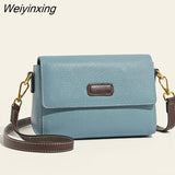 Weiyinxing Cow Leather Tote Bag Women Bags 2023 Fashion Women Shoulder Bags Genuine Leather Small Handbags Casual Ladies Crossbody Bag