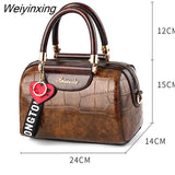 Weiyinxing for Women 2023 New Luxury Handbags Designer Women's Shoulder Bag PU Leather Women Crossbody Handbags Crocodile Tote Bag