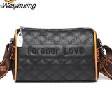 Weiyinxing Women's Bag High End Lady's Leather Bags Pillow Bag Women One Shoulder Crossbody Bags Extravagant Bag High Quality Messenger Bag