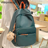 Weiyinxing Fashion School Backpack Women School Bags Men Travel Rucksack Boy Girl Student Bag Female College Knapsack Laptop Mochila