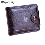 Weiyinxing Men Wallet 2023 Dollar Price Wallet Casual Clutch Money Purse Bag Credit Card Holder Fashion New кошелек мужской