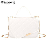 Weiyinxing Messenger Bag for Women Luxury Embroidery Handbags Female Cosmetic Bag Fashion Chain Ladies Crossbody Shoulder Bags
