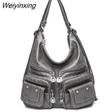Weiyinxing Shoulder Bags Women Bags Designer Large Capacity Crossbody Female Handbags Ladies Leather Messenger Bag Fashion Tote Bags