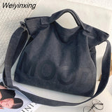 Weiyinxing Bag High Capacity Women's Handbags Shoulder Bags Designer Literary Simplicity Totes Bags Women Crossbody Bags Bolso Mujer