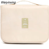 Weiyinxing Quality Women Makeup Bags Travel Cosmetic Bag Toiletries Organizer Waterproof Storage Neceser Hanging Bathroom Wash Bag