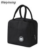 Weiyinxing Large Shoulder Cooler Bags Portable Lunch Bag For Women Fridge Bag Zipper Thermal Bag Lunch Box Tote Food Picnic Beach Bag