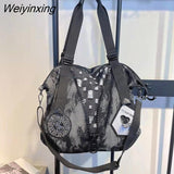 Weiyinxing Women's bag purses and handbag luxury designer Casual Tote bags for women Large Capacity Travel bag Luggage Shopper shoulder bag