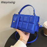 Weiyinxing Women's Fashion Bags 2023 Trend Brands Replica Pu Leather Female Small Flap Messenger Shoulder Crossbody Bag Purses and Handbags