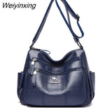 Weiyinxing Handbags Women Bag Designer Crossbody Large Capacity Female Shoulder Bag Fashion Brand Soft Ladies Leather Messenger Bags