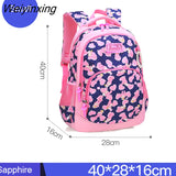 Weiyinxing Big Capacity Children School Bags For Teenagers Girls Backpack Waterproof Durable And Breathable School Backpack Mochila