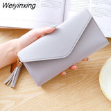 Weiyinxing Women Wallet Fashion Wallets Multifunction PU Leather Women's Long Design Purse Female Card Holder Long Lady Clutch Purse