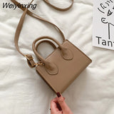 Weiyinxing Crocodile Pattern PU Leather Crossbody Bags for Women Chain Female Shoulder Handbags Mini Purses Travel Jacquemus Bag